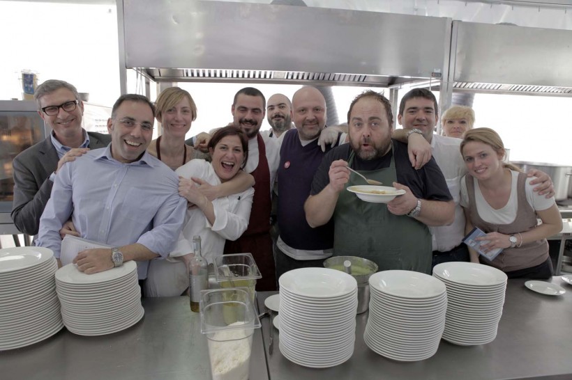 Cucina trattoria de gli amici Vinitaly 2012