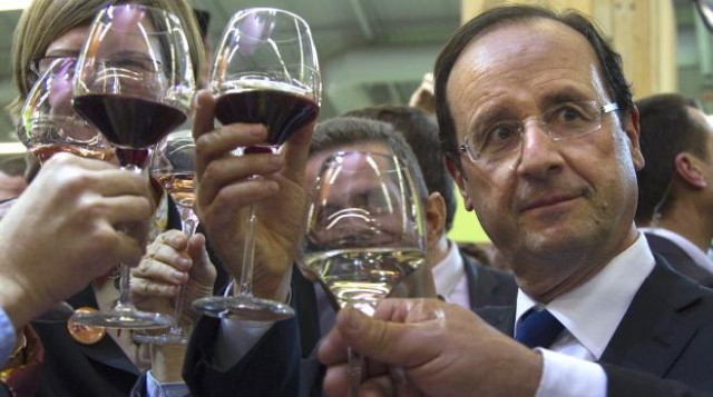 Francois Hollande vino