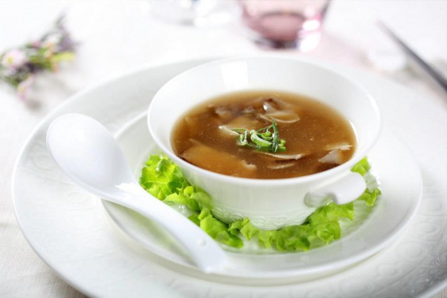 zuppa di Abalone Bon Wei Milano