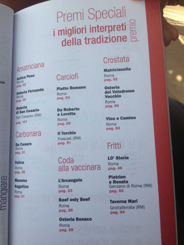 piatti-tradizione-Guida-Gambero-Rosso-Roma-2014