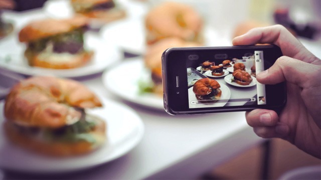 iphone per fotografare cibo