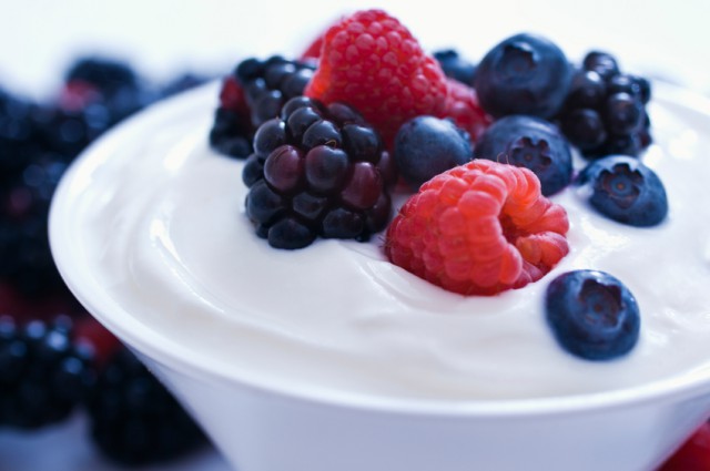 yogurt e frutta