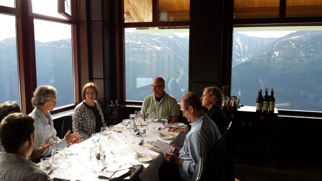 Robert Mondavi Wine Dinner at Seven Glaciers