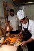 preparativi a Villa Crespi