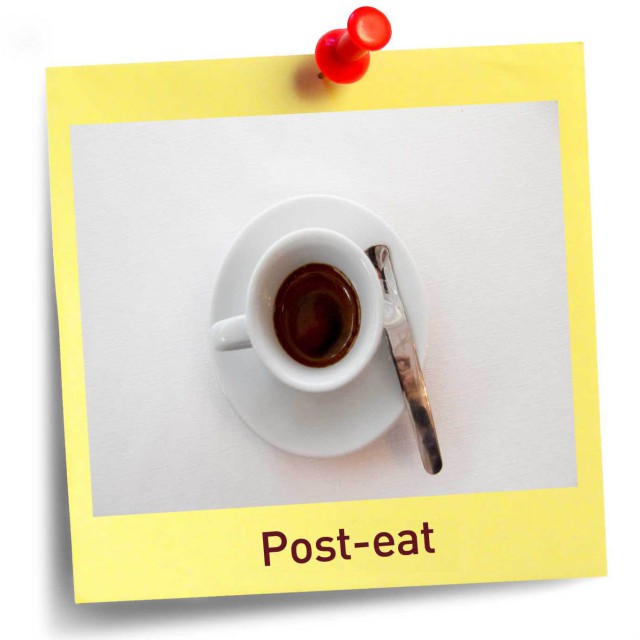 post eat caffè tazzina