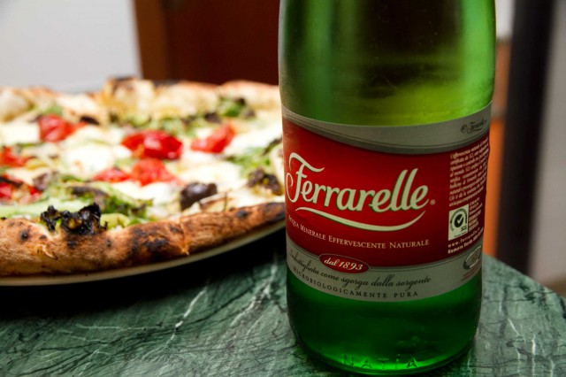 Ferrarelle pizza