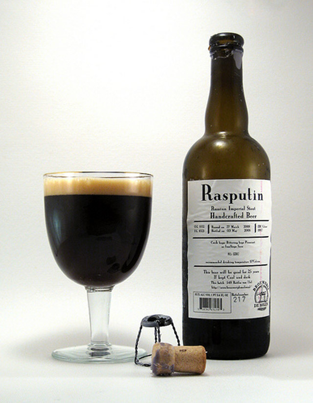 Rasputin de molen stili di birra