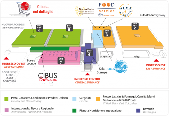 mappa cibus 2014
