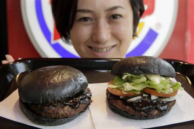 burger king hamburger nero