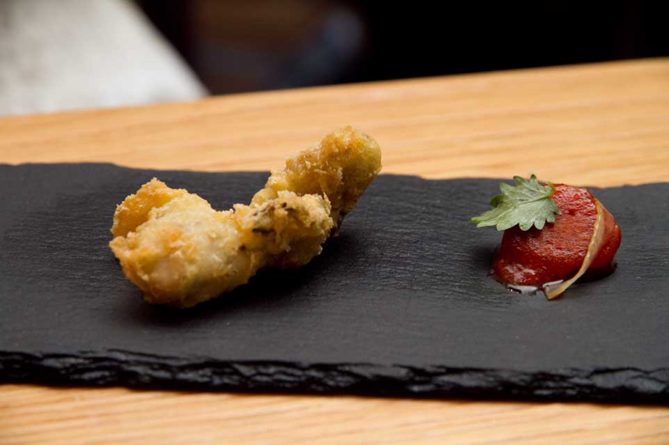 ostrica tempura