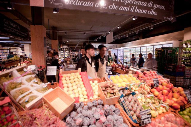 Carrefour food market Milano