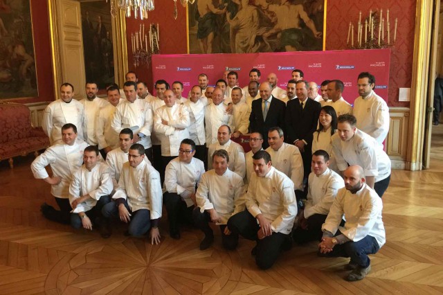 chef stelle Michelin 2015 Francia