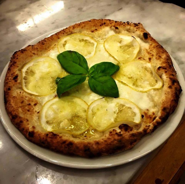 Pizza limoni Enzo Cacialli