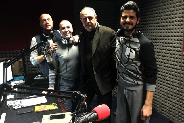 Vincenzo Pagano in radio