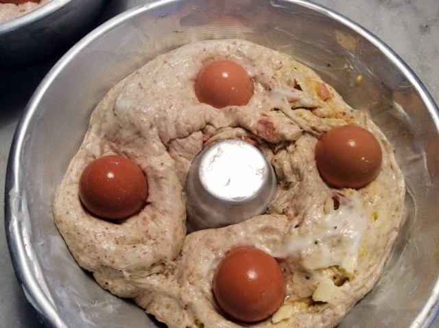 casatiello napoletano preparazione