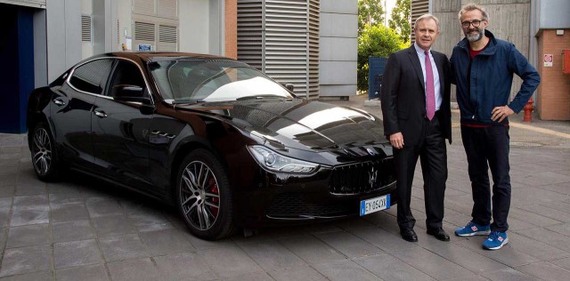 Maserati_Massimo-Bottura-Chef-3-stelle-Michlin-e-Harald-Wester-CEO-Maserati_