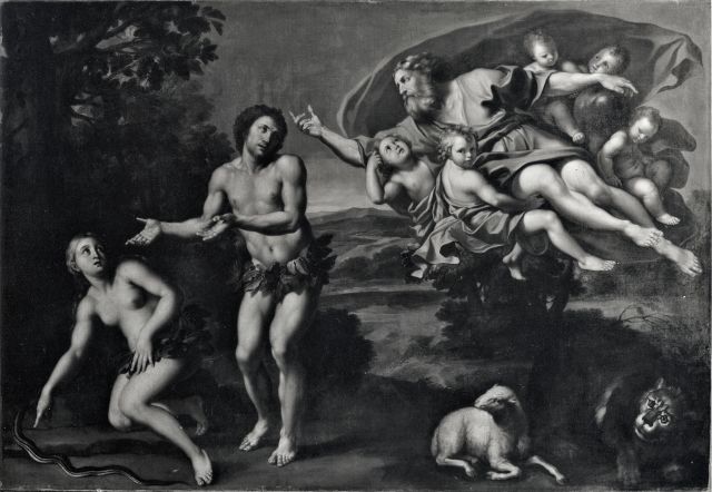 la Cacciata di Adamo ed Eva dal Paradiso Terrestre