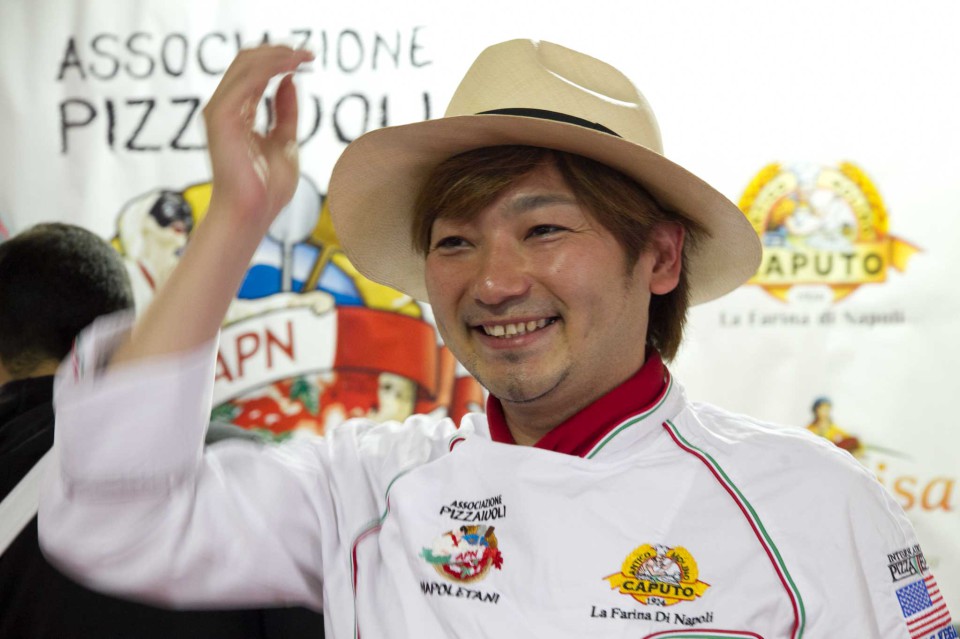 Pasquale Makishima campione giapponese pizza