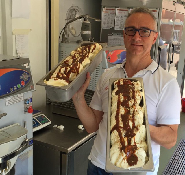 Paolo Pomposi gelateria Badiani
