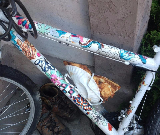 pizza e bici