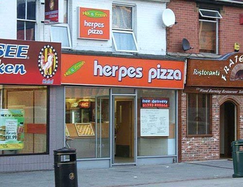 herpes pizza
