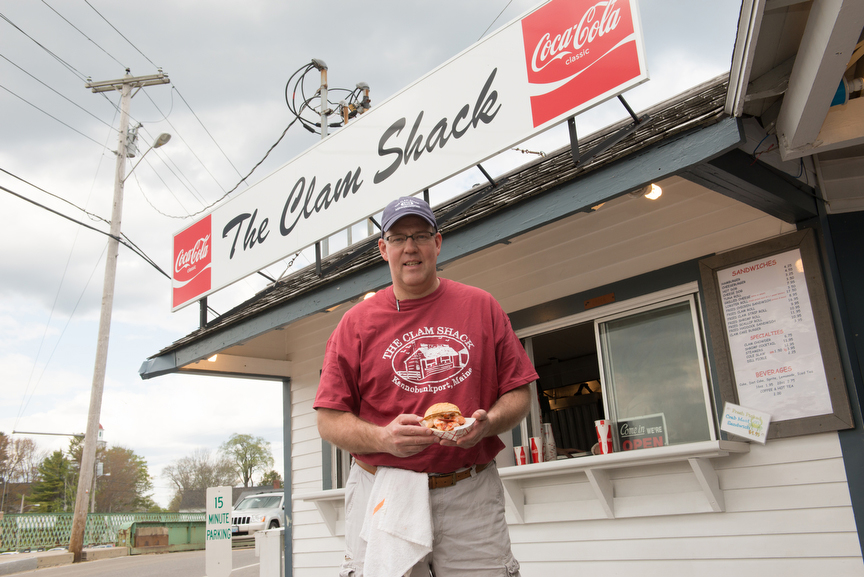 Steve Kingston The Clam Shack Kennebunkport Maine astice