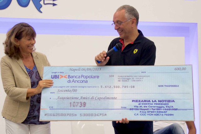 assegno Associazione Amici Capodimonte