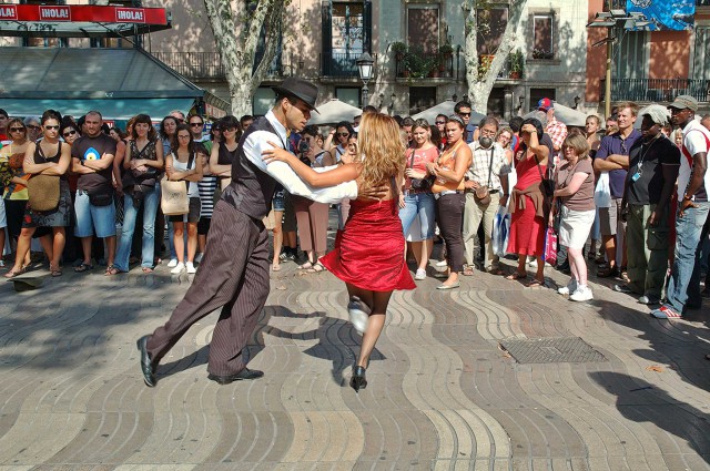 barcellona rambla flamenco