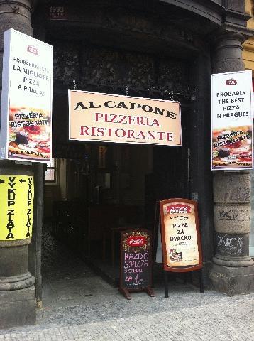 pizzeria Al Capone Praga