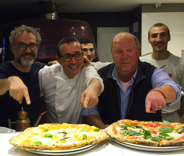 Bottura Sorbillo Batali pizza