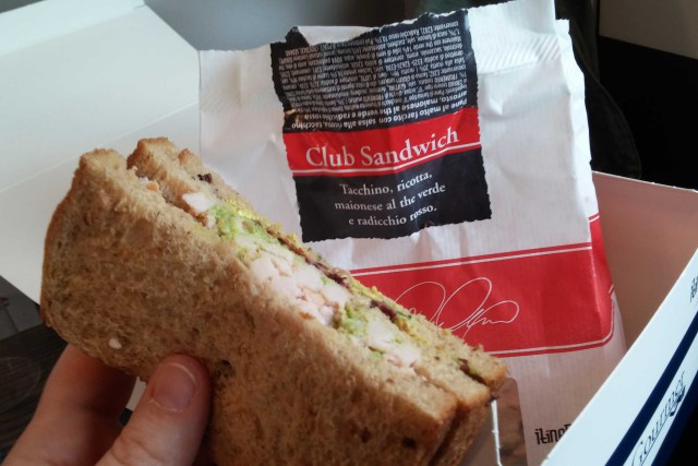 Club Sandwich Carlo Cracco trenitalia