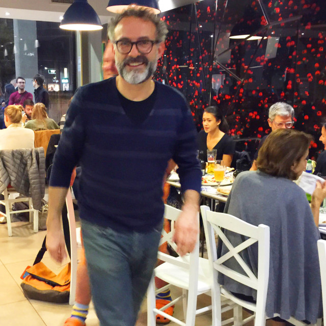 Massimo Bottura in pizzeria