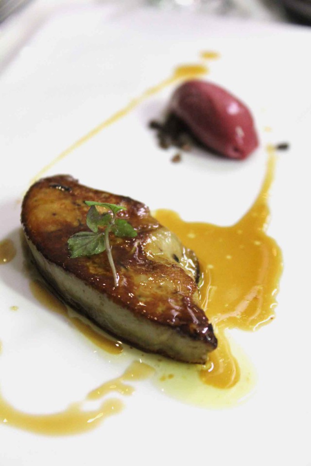 scaloppa foie gras