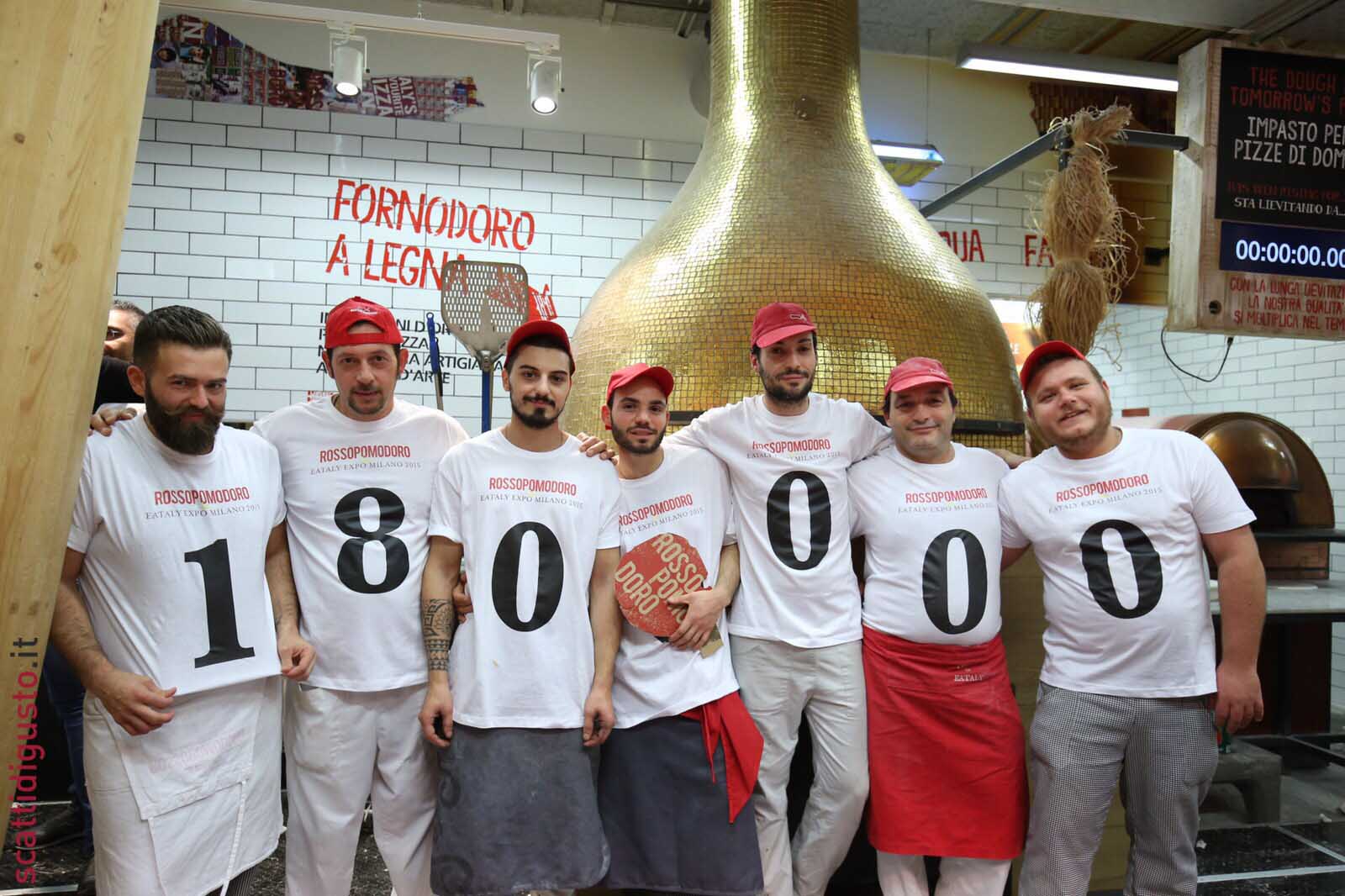 180mila pizze Rossopomodoro