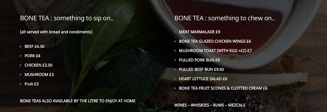 Bone Tea