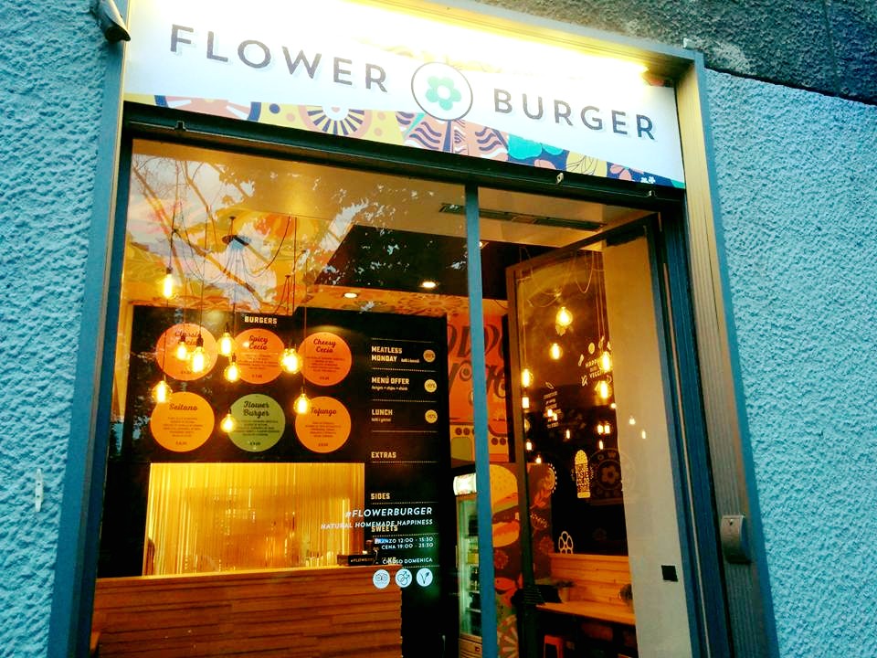 Flower Burger Hamburger vegano Milano