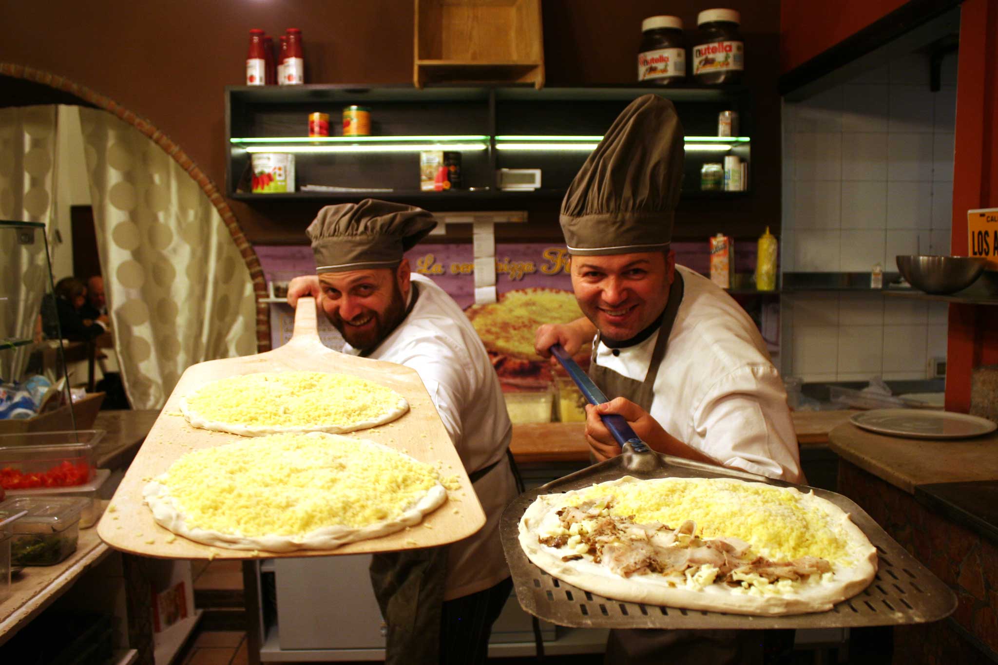 Roberto e Salvatore Susta pizzaioli
