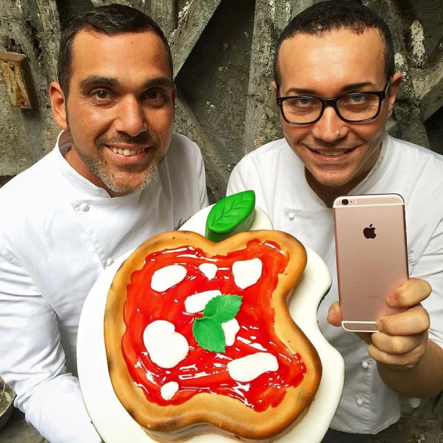 pizza torta apple Sorbillo