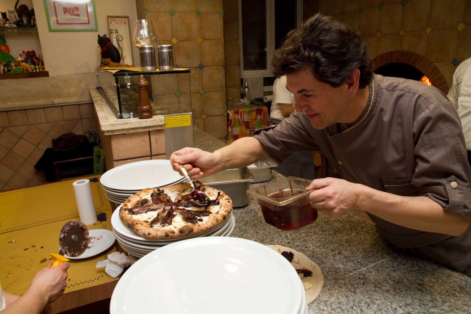 Davide Bisetto chef stella Michelin pizzeria