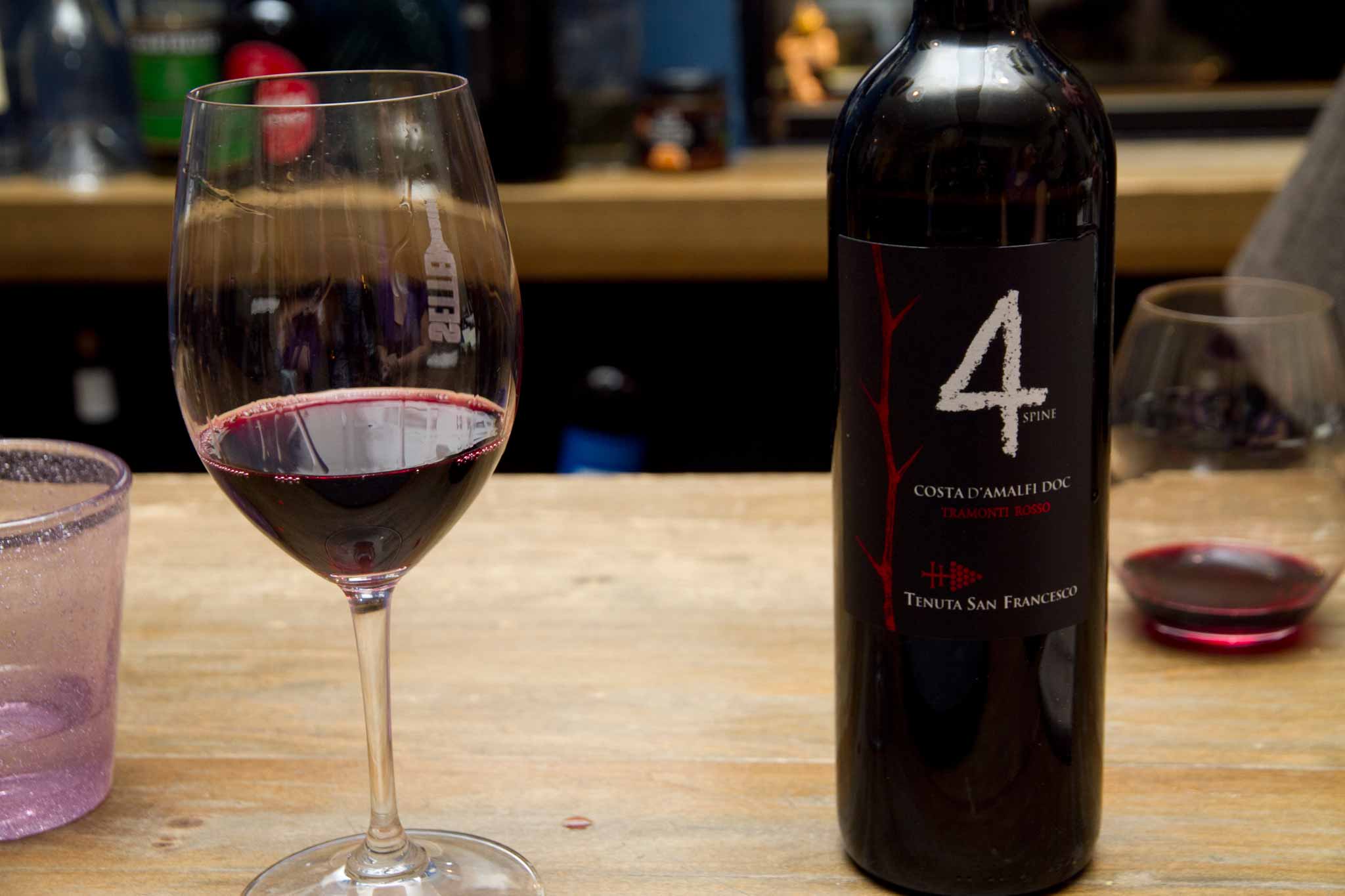Tramonti rosso vino Tenuta San Francesco