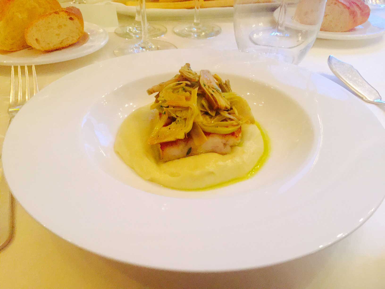 dentice carciofi patate