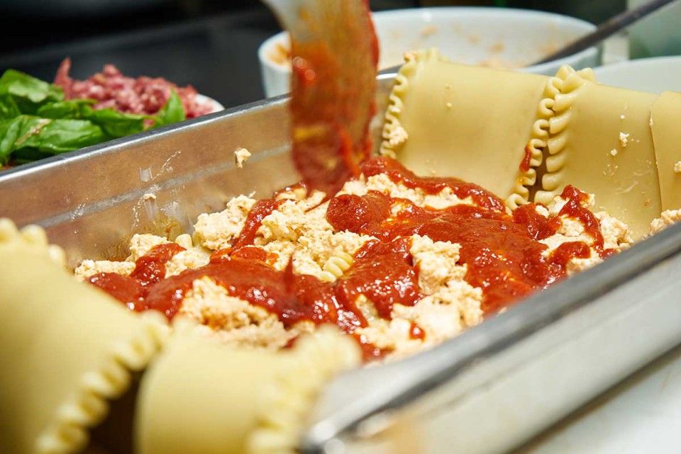 lasagna napoletana ricetta ricotta e salsa