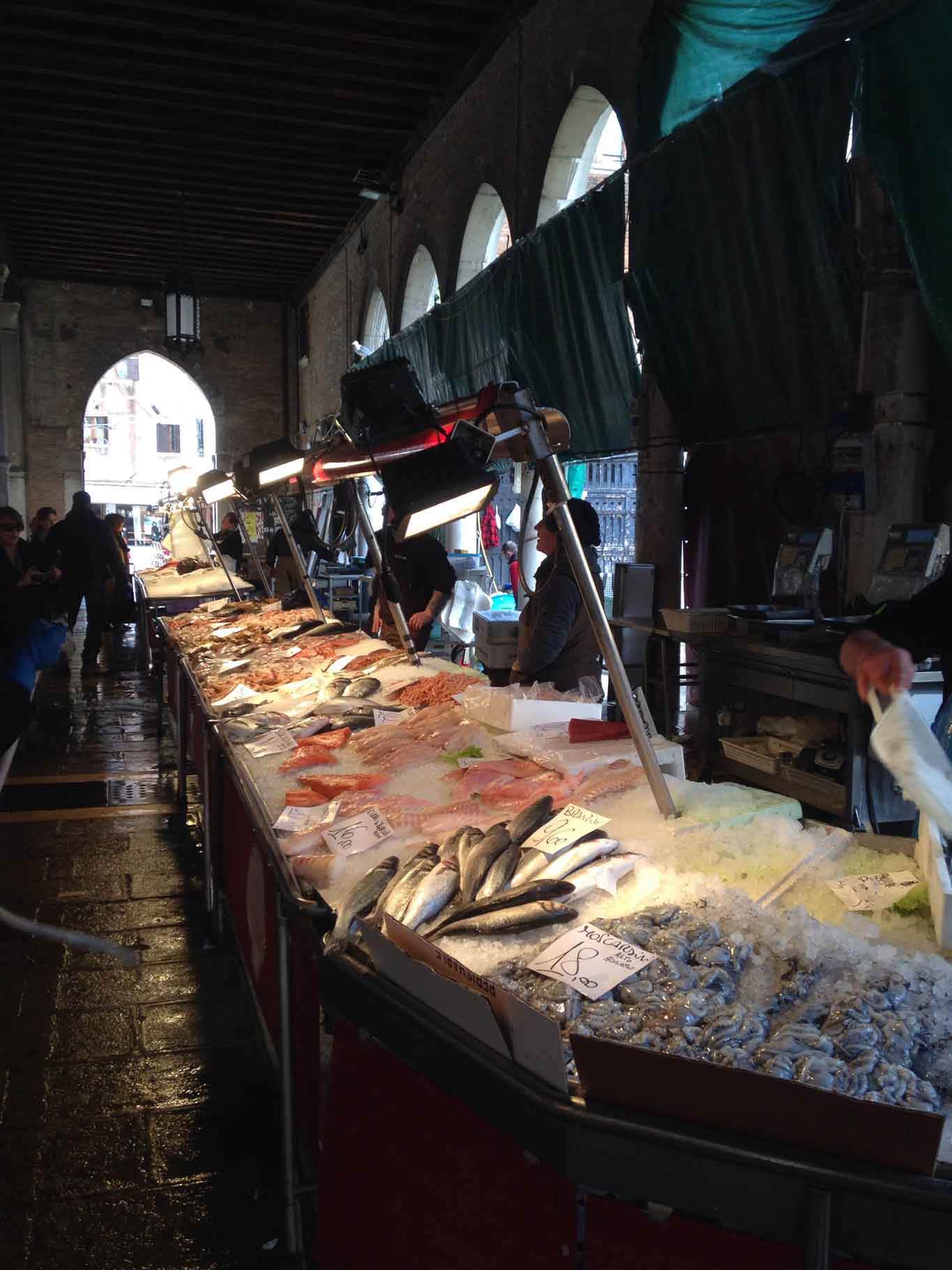 mercato pesce Venezia