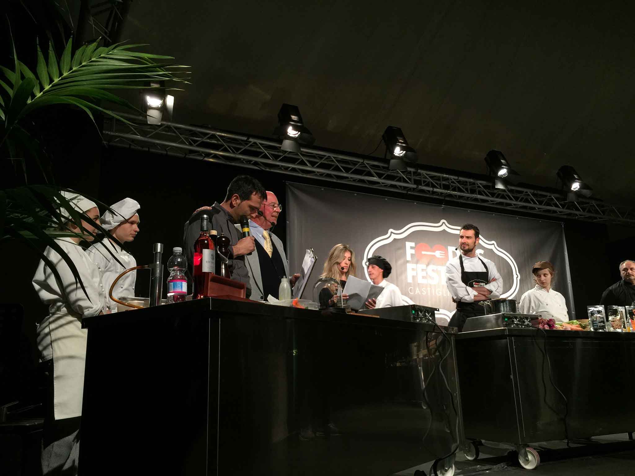 show cooking Foodies Festival 2016