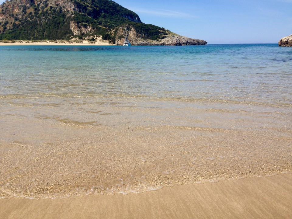 Voidokilia spiaggia Grecia