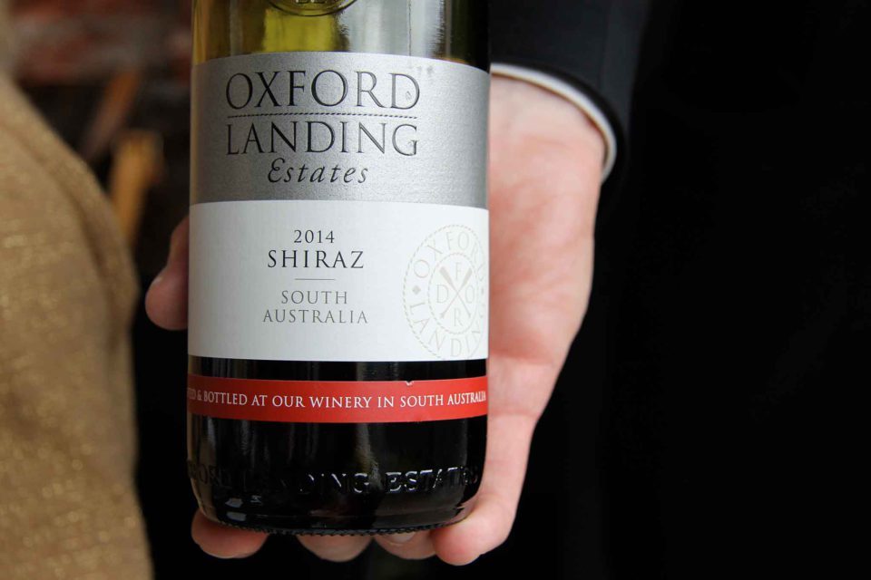 gong milano vino Shiraz australia