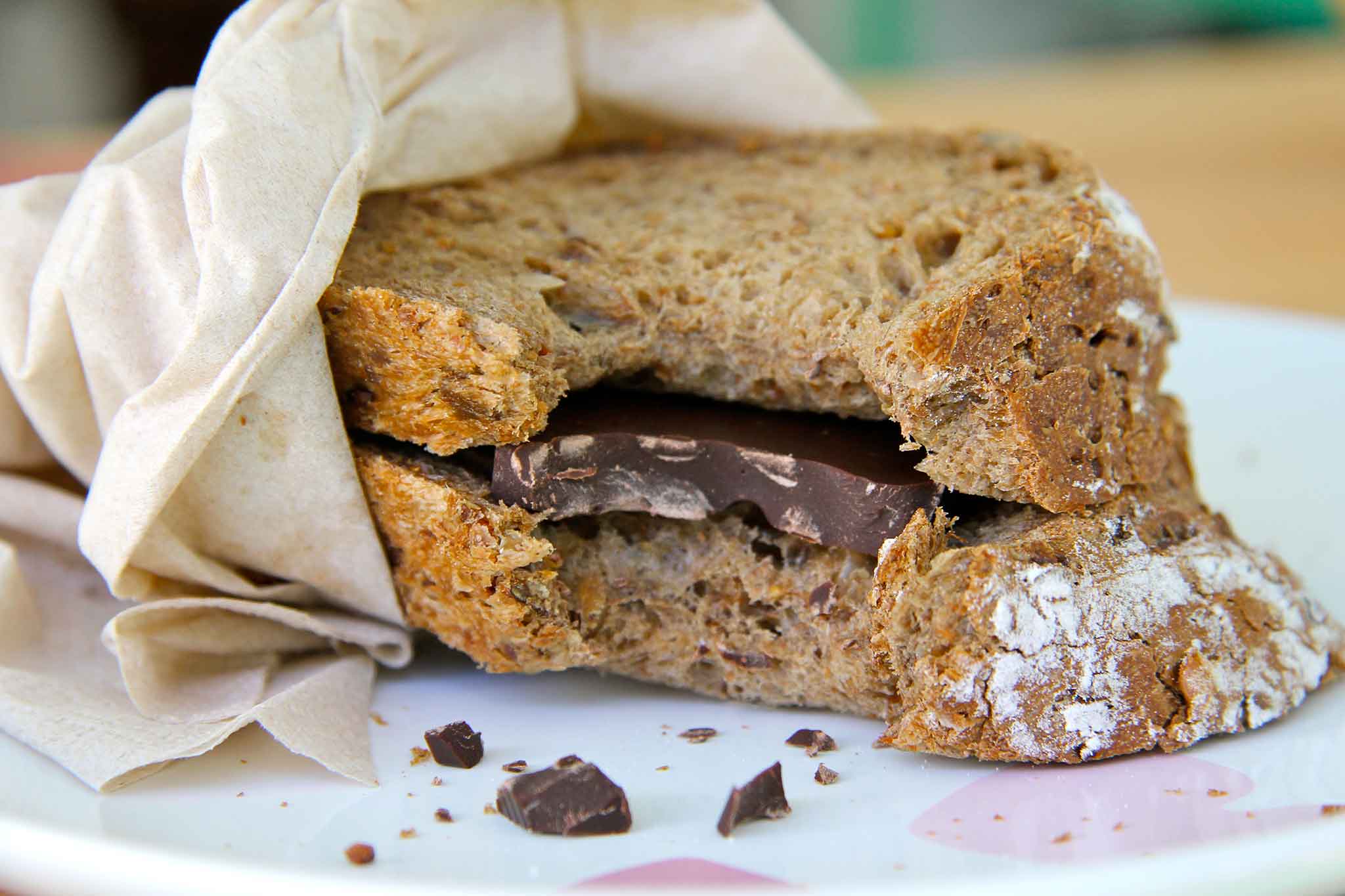pane e cioccolato chicchere in ghingheri