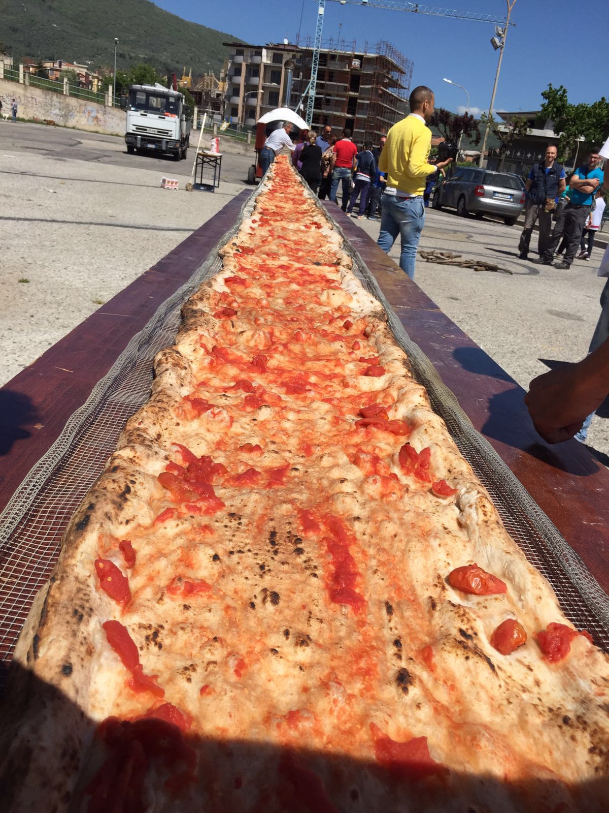pizza più lunga del mondo