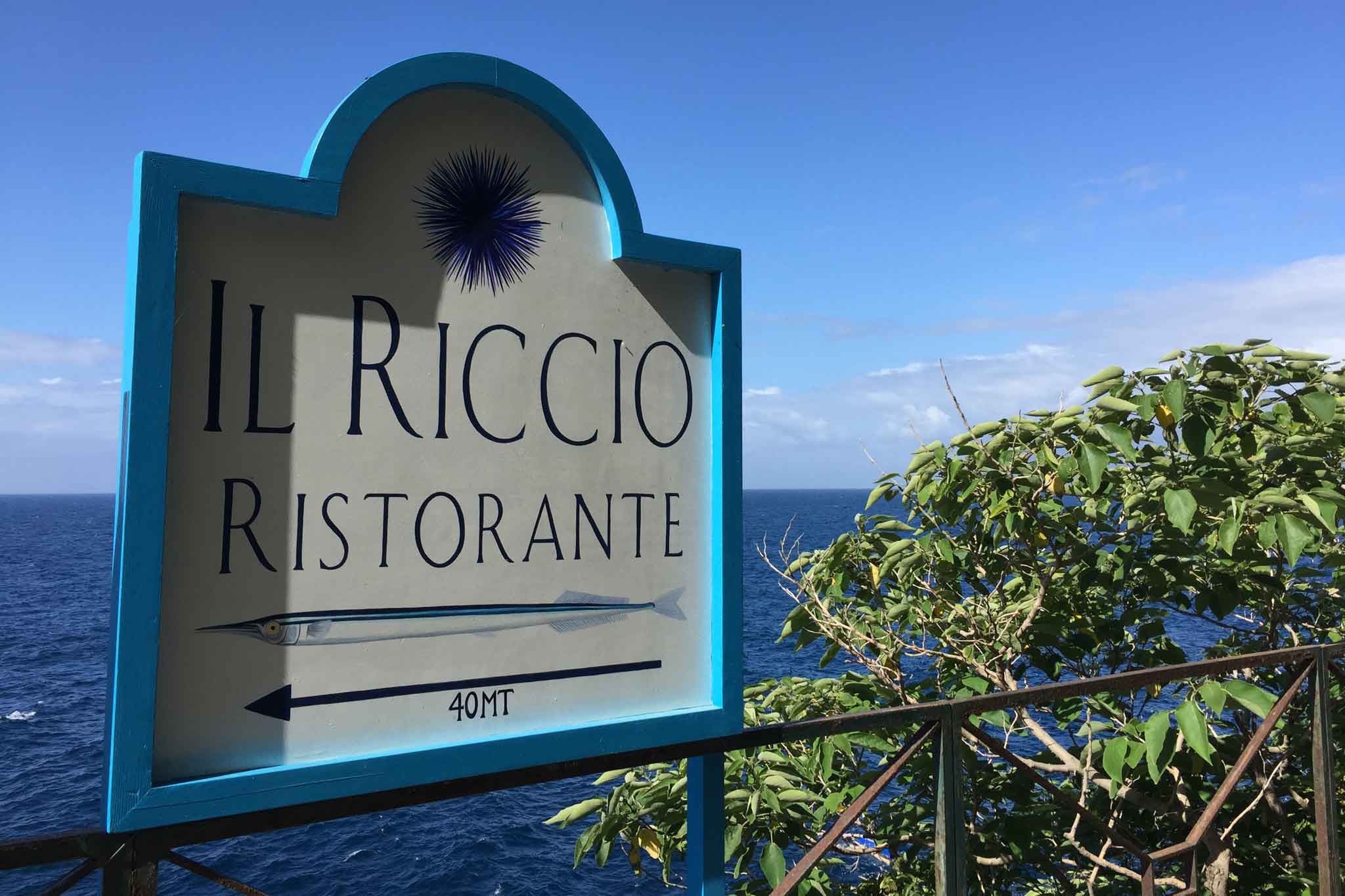 Il Riccio ristorante Capri