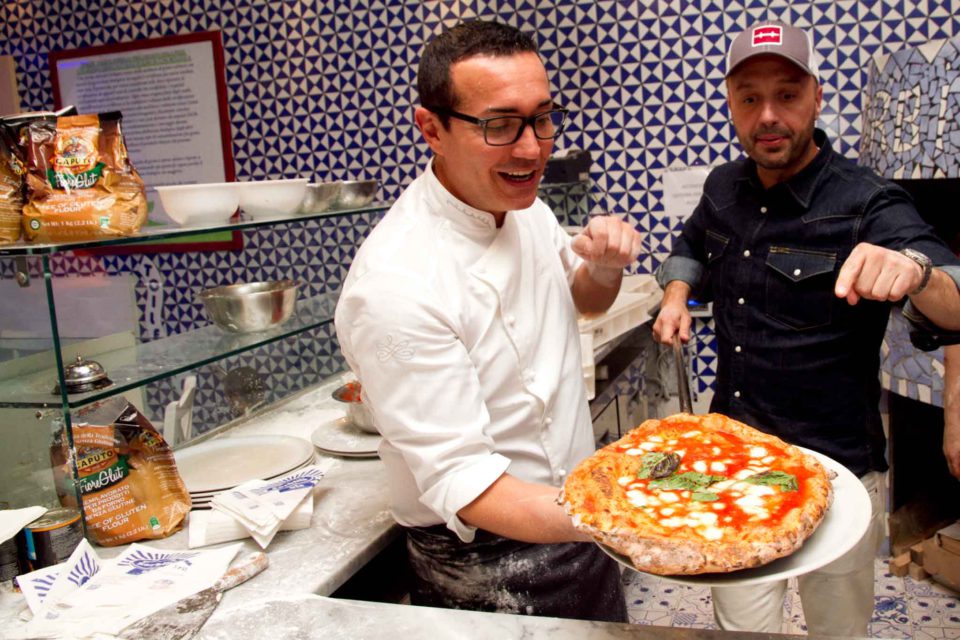 la pizza di Joe Bastianich da Gino Sorbillo